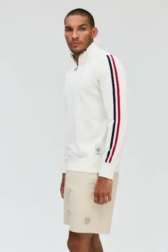 Bilde av LES ARCS Etienne half zip M white